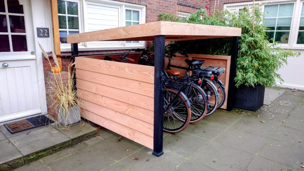 Fietsenberging in Zandvoort