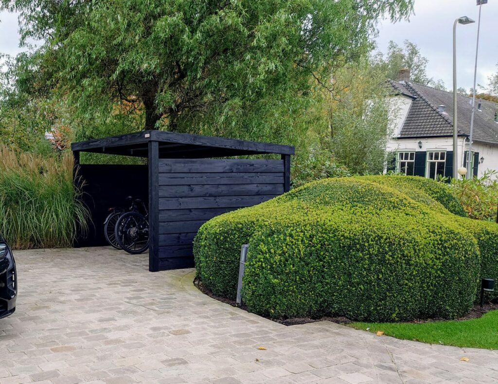 Fietsenschuur ROME XXL all black - MYWOOD