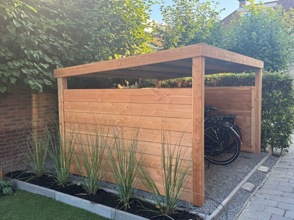 Douglas houten fietsenschuur - MYWOOD
