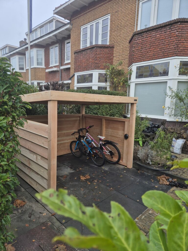 Fietsenschuur in voortuin - MYWOOD