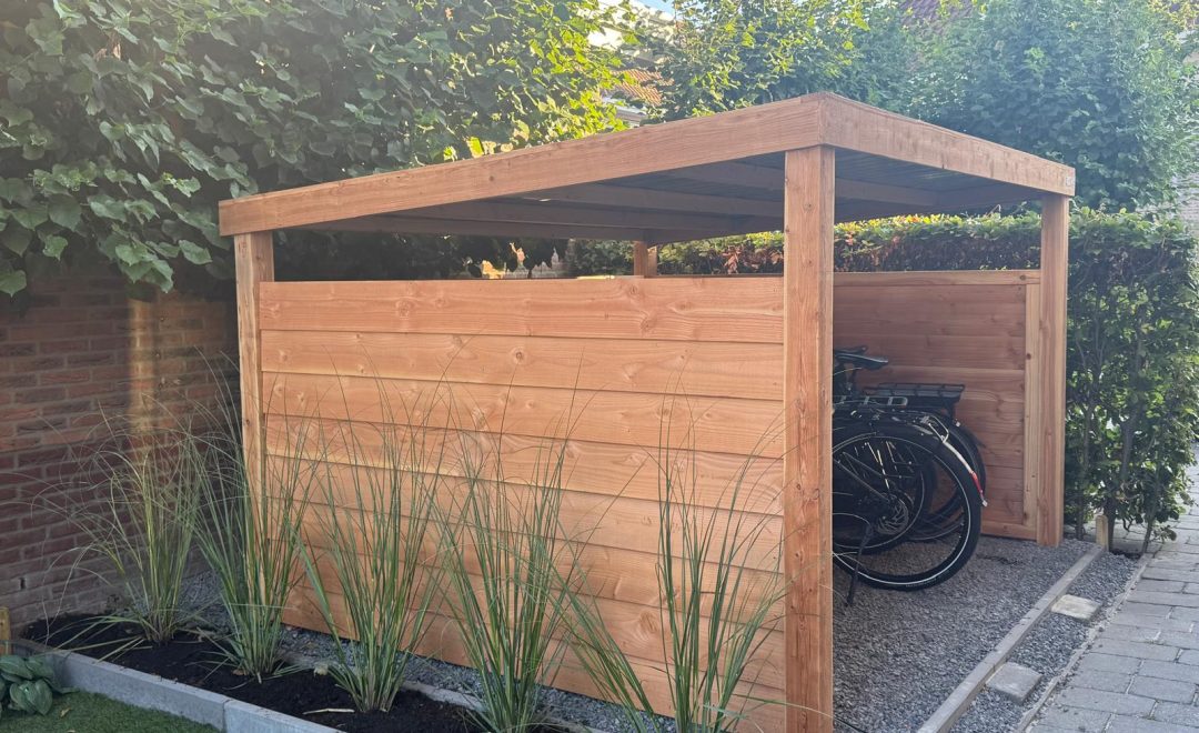 Douglas houten fietsenschuur - MYWOOD