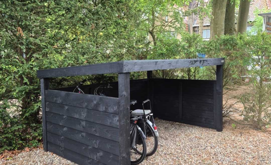 Fietsenschuur voortuin in Hilversum - MYWOOD
