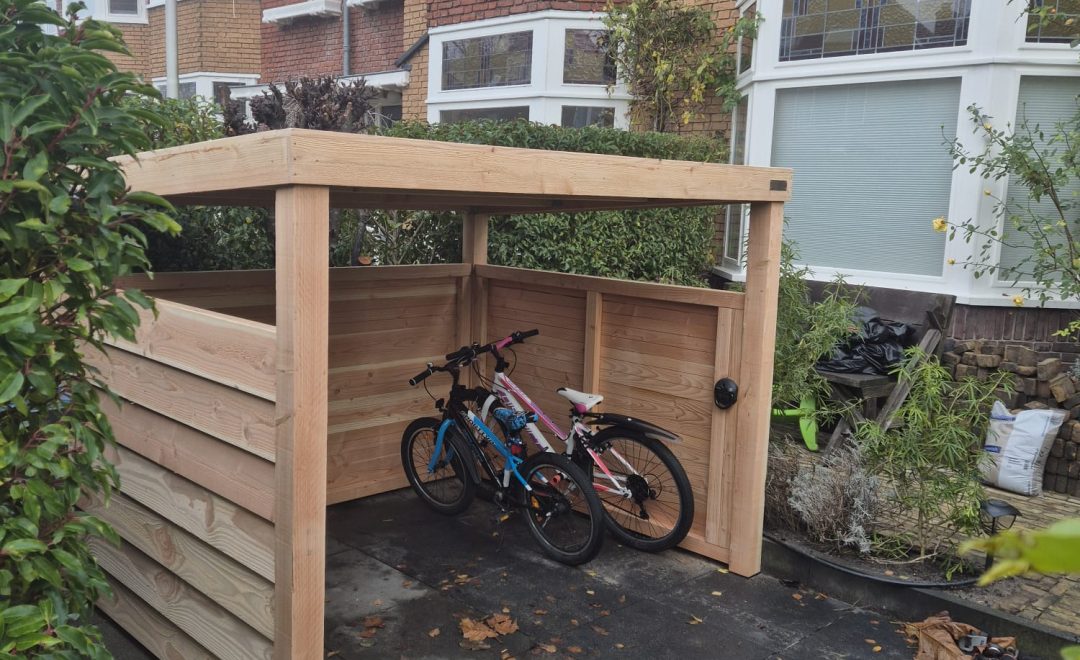 Fietsenschuur in voortuin - MYWOOD
