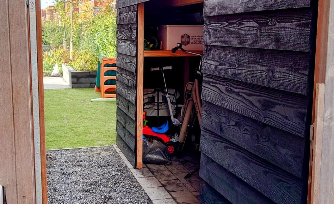 Maatwerk project fietsen kast (MYWOOD)