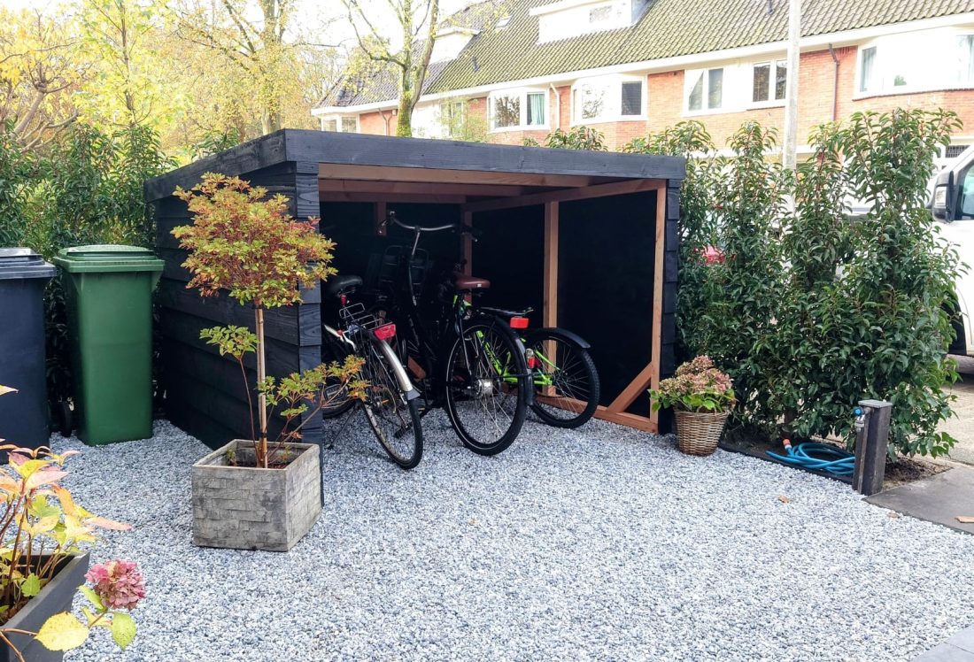 Fietsenschuur type HAARLEM in Heemstede MYWOOD