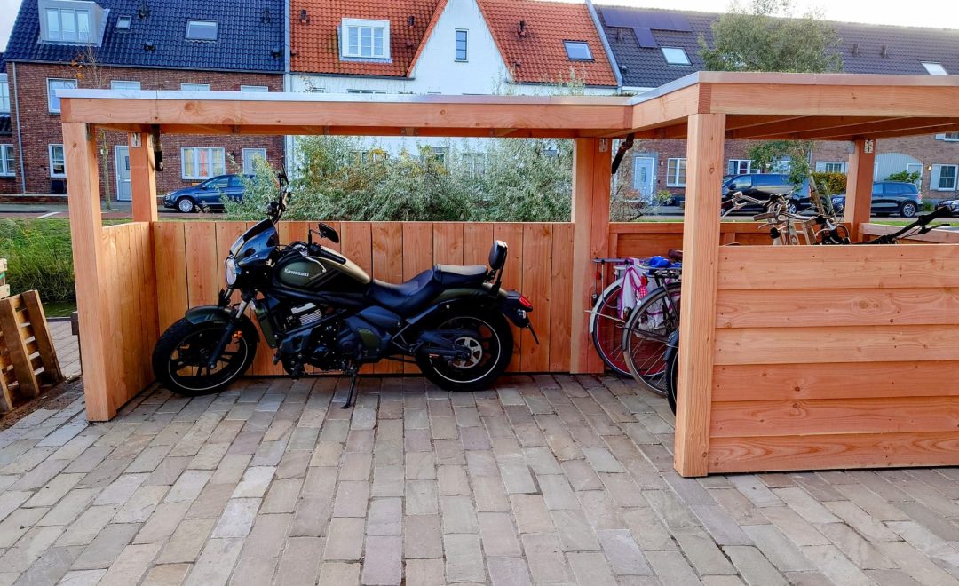 Fietsenschuur MALAGA in Den Haag (MYWOOD)