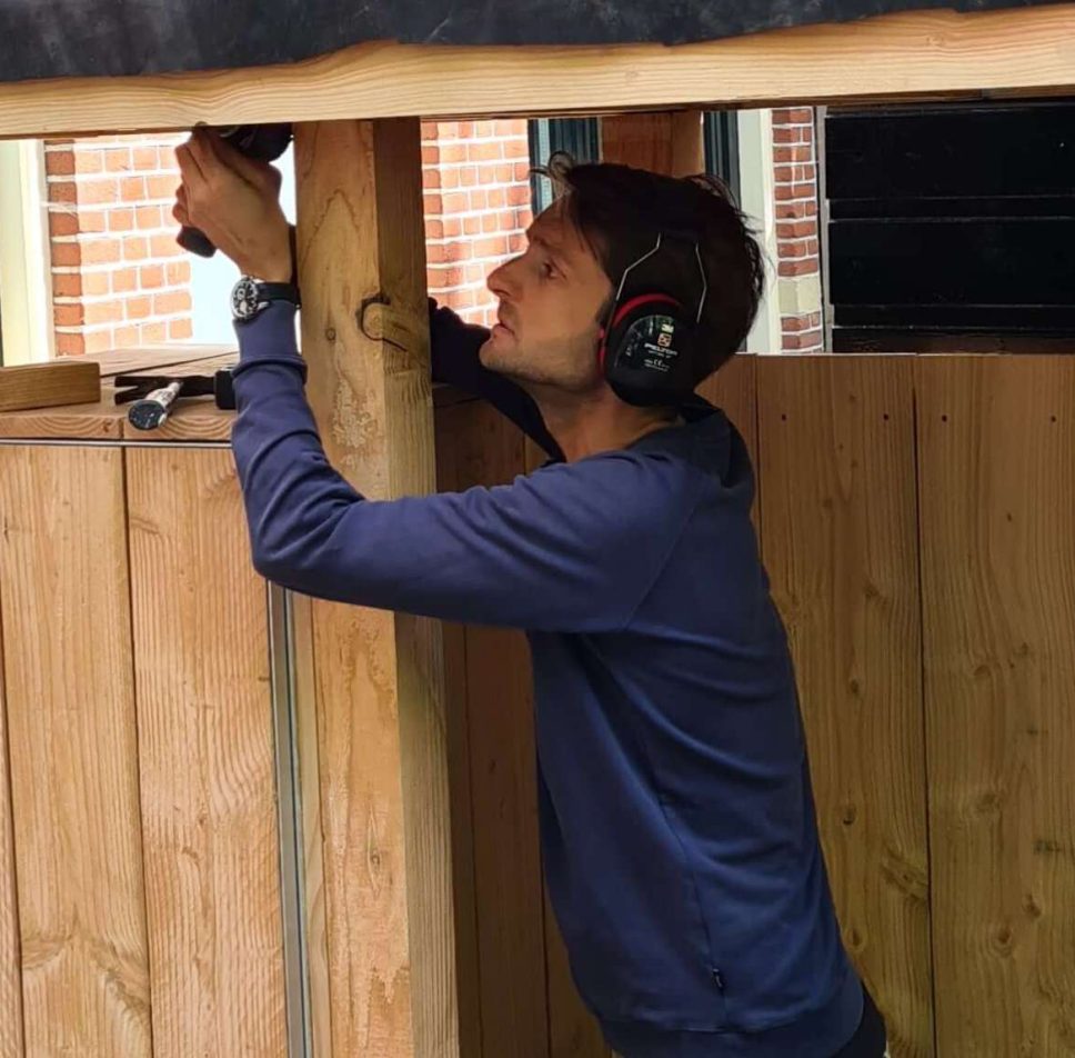 Fietsenschuur_bakfiets_kliko_Cortenstaal_Haarlem_MYWOOD (4)