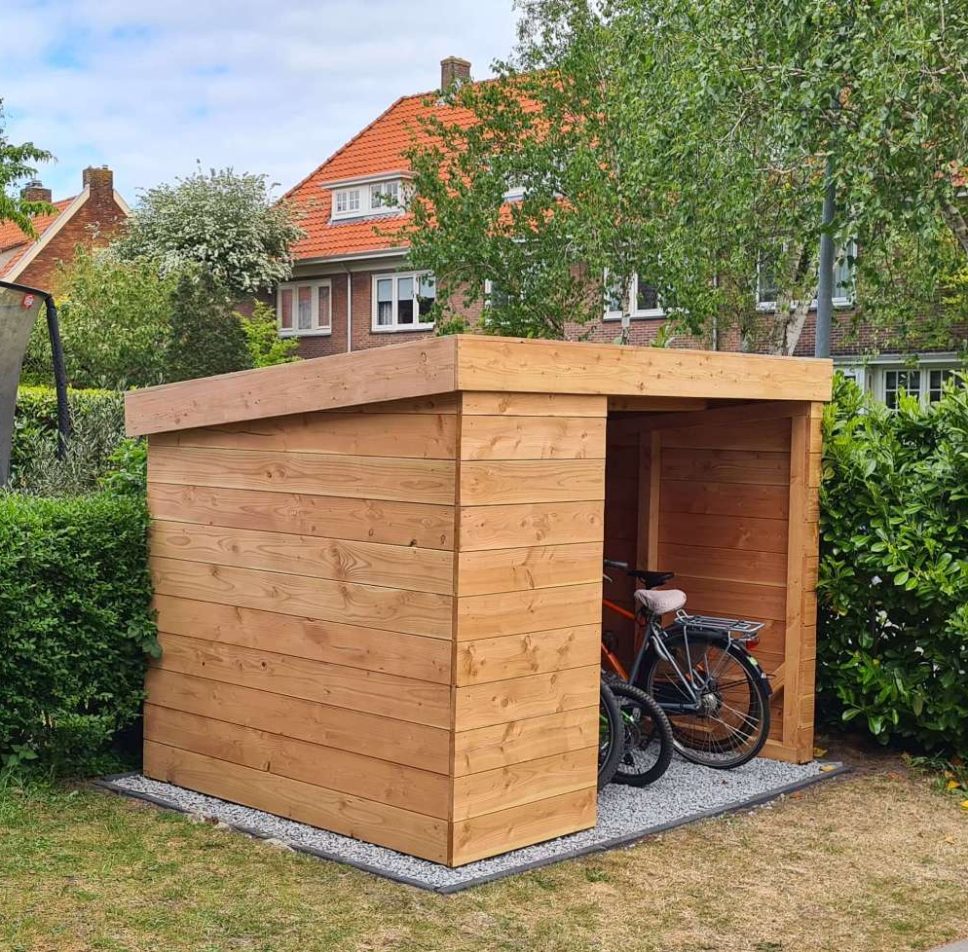 Fietsenschuur_kliko_Sedum_Overveen_MYWOOD (4)