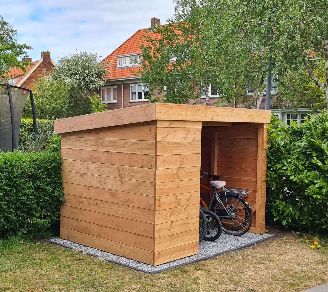 Fietsenschuur_kliko_Sedum_Overveen_MYWOOD (4)