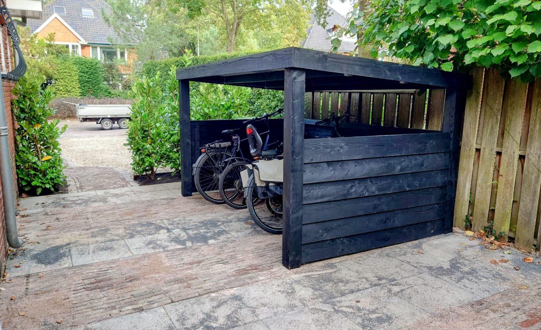Fietsenschuur model ROME in Santpoort-Zuid