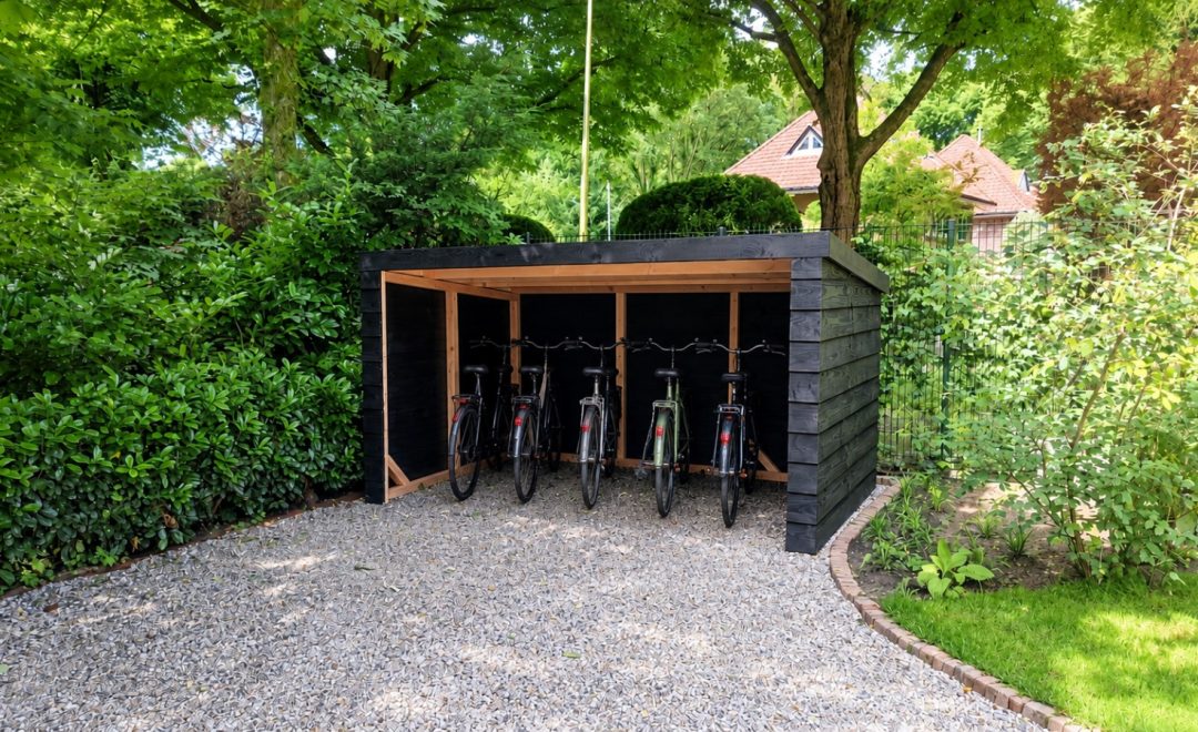 Fietsenschuur model HAARLEM - MYWOOD